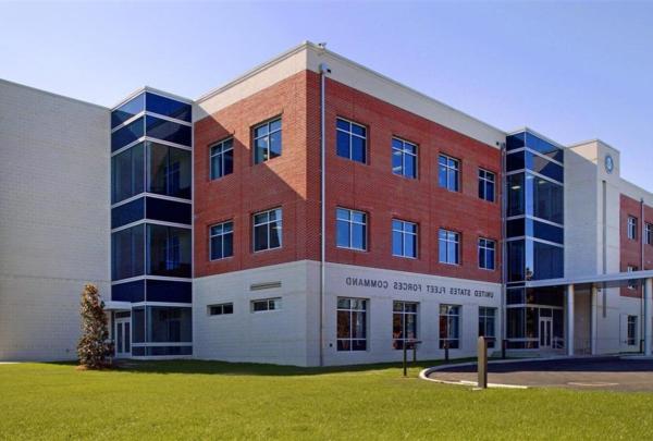 Exterior of U.S. Fleet Forces Command HQ building